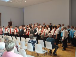 gemeinsamer Abschluss mit &quot;Dona nobis pacem&quot;